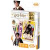 Shuffle Harry Potter, Warner Bros carte, 4 giochi in 1: 7 famiglie, coppie, azione e battaglie: con Ron, Hermione, Dumbledore, 10007442-0001