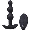 Doc Johnson A-Play - SHAKER - Silicone Anal Plug with Remote - Black