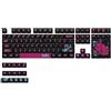 Gerrit 123 tasti a tema League of Legends Jinx, compatibili con interruttori MX Cherry/Gateron/Kailh/Akko, con estrattore per chiavi. (barra spaziatrice 6.25u) (squalo)