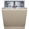 Neff S255EAX16E, N 50, lavastoviglie intelligente XXL completamente integrata, 60 cm, lavastoviglie con cestello per posate, Open Dry, pulizia forte con Chef 70 °C, cestello superiore regolabile in