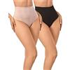 TOP Incessantly Tummy Control Shapewear Mutandine di Controllo della Pancia Modellanti del Corpo Leggero a Vita Alta in Cotone Modellante per Le Donne Dimagrante Perizoma