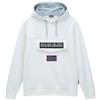 NAPAPIJRI FELPA CON CAPPUCCIO ANORAK BURGEE