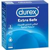 Durex Extra Safe preservativi trasparenti, confezione da 3