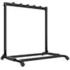 Audibax Multi-Stand 5 - Supporto da Pavimento per 5 Chitarre o Bassi - Compatibile con Chitarre Elettriche e Bassi Elettrici - Supporto Riempita di Schiuma - Resistente ai Graffi