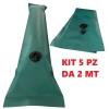 Altre Marche KIT 5 PZ SACCA TUBOLARE COPERTURE INVERNALI PISCINA 2 MT ZAVORRA APPESANTIMENTO TUBOLARI
