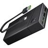 Green Cell Power Bank GC PowerPlay20 20000mAh | 4-Porte Batteria Esterna con 2x USB-C 18W Power Delivery e 2x USB Quick Charge 3.0 Powerbank per iPhone, iPad, Samsung, Switch, Smartphone, Tablet ecc.