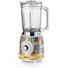Ariete 583 Frullatore Positano con tazza in vetro da 1,5 Litri, 4 Lame in Acciaio Inox, 4 Velocita + Pulse,1000 Watt