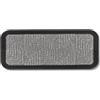 Astra Zerbino per esterni e interni - 25x60 cm Motivo argento - Zerbino antiscivolo - Tappeto cattura-sporco molto resistente - Zerbino per gradini esterni