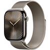 APPLE WATCH SERIES 10 SERIE 10 GPS + CELLULAR 46MM CASSA IN TITANIO CON LOOP IN MAGLIA MILANESE - S/M