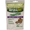 NaturalPet Fagottini ripieni Dog Adult 60 gr - Pollo e manzo ripieno di mirtilli e latte - 1° ORDINE? scegli lo sconto BZR5 / BZR20 + 200 punti fedeltà