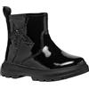 Geox B KIDDARTAH Girl B, Stivaletto Bimba 0-24, Black, 21 EU