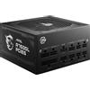 MSI MAG A750GL PCIE5 Alimentatore 750W, 80 Plus Gold, completamente modulare, ATX 3.0, supporto GPU PCIe 5.0, ventola FDB da 120 mm, Full-Bridge LLC, cavi neri piatti