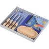 Kirschen 3435000 - Set di utensili per intaglio targhetta porta