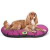 Ferplast Cuccia Cane Relax, Cuscino per cani di taglia media, Cuccia Gatto, Tappetino per cucce e auto -Lavabile - in Cotone con Soffice Imbottitura, 65 x 42 cm. Viola
