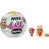 L.O.L. Surprise! OMG Mini Family Collection - ASSORTIMENTO - Mini Replica di Bambola alla Moda, Lil Sis e Animale Domestico, con Accessori e Confezione 2 in 1 - da Collezionare - età: 4+ Anni