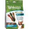 Whimzees Spazzolino Snack Vegetale per Cani - S - Busta da 24 pz (9 cm/15 gr)