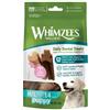 Whimzees Puppy Snack Dentale Vegetale per Cani - M/L - Busta da 14 pz