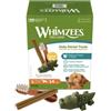 Whimzees Variety Veggie Snack Assortiti in Box per Cani - Taglia Media e Grande - Box L 840 gr - 14 pz