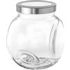 FORNOR 87062 Barattolo in vetro C/coperchio 1,6 L 16,1 x 11,3 x 16 cm
