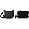 Kipling ARTO S, Borse a Tracolla, Donna, Nero Noir, Taglia unica CREATIVITY S, Pochette, Donna, Nero Noir, Taglia unica