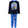 Paw Patrol Pigiama per Ragazzi, T-Shirt e Pantaloni Lunghi per Bambini Pigiama in 2 Pezzi in Morbido Velluto, Regalo per Bambino, Taglia 5 Anni | Blu