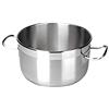 Lacor 50819 - Corpo della pentola a pressione Chef Luxe 18 litri in acciaio