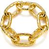 Giovanni Raspini / Animalier / bracciale crocodile / argento dorato - 8140