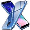iVoler Cover per Samsung Galaxy A6 2018, Custodia Trasparente per Assorbimento degli Urti con Paraurti in TPU Morbido, Sottile Morbida in Silicone TPU Protettiva Case