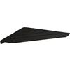 Colombo Design Griglia Doccia B9655NM NERO MATT Angolare