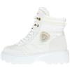 Blauer. U.S.A. Sneakers Stivaletto Donna Bianco F4BLANCA03/NYP Tessuto IDRO F.Gomma Fodera Lana
