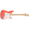 Fender Chitarra elettrica FSR Squier Sonic® Stratocaster®, tastiera in acero, battipenna bianco, Tahitian Coral