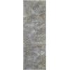 andiamo Tappeto a passatoia Marrakech con retro anti-rusching, tappeto per cucina e corridoio, 70 x 200 cm, colore: grigio e marrone