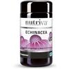 Nutriva Echinacea Integratore Alimentare a base di Echinacea angustifolia e Echinacea purpurea, adatto ai Vegani (60 compresse)