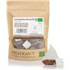 FRISAFRAN | Infuso di Rooibos all'arancia biologico in piramidi 60Unt | 120g | Rilassante | Digestivo