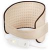 TM Electron Cuscino elettrico per zona lombare e addominale, con 3 livelli di temperatura, traspirante e lavabile, beige
