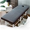 KKCD Materasso per Lettino Estetico A Testa Tonda con Foro per La Respirazione Cuscino Antiscivolo per Lettino da Massaggio in Memory Foam Coprimaterasso per Lettino Spa,Style,60x190cm