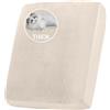 BXFUL Velluto Coprisedile per divano, Copriseduta Divano Elasticizzato, Soft Cuscino Protezione Divano Sedile Lavabile Rimovibili E Lavabili per Sedie (1 posto,Bianco)