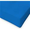 SpazioTessile Lenzuolo Sotto Con Angoli o Federe Flanella 160x190 h25 o h30 100% Cotone Tinta Unita AT (Avio, Angolo 160x190 h25)
