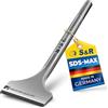 S&R Scalpello per Piastrelle SDS-MAX 300x80mm angolato, geometria ottimizzata in Qualità Industriale