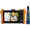 POMIACAM Tester telecamera IP K15-CADHS Tester CCTV 7 pollici IPS touch screen 8K Telecamera IP 8MP AHD CVI TVI SDI Test CVBS VGA e HDMI supporto porte modulo ottiche supporto POE PTZ RS485