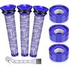 Artraise Filtro per Dyson V8, 3 Pezzi Pre Filtro Post Filtro per Dyson V8 V7 Absolute Animal Aspirapolvere Ricambi