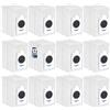 LOOHAOC Set di 12 Sacchetti per la Polvere Compatibili con ECOVACS DEEBOT T30S combo/X2 combo - Accessori di Ricambio per Aspirapolvere con Capacità Extra-Large(Non Applicabile a T30)