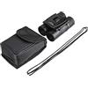 Uonlytech 1000m Binocolo Telescopio Zoom Ottico Fmc Monocolare Lungo Raggio Per Caccia Sport e Campeggio Nero