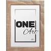 aFFa frames, Hekla, Portafoto in MDF, Facile da pulire, Rettangolo, Con vetro acrilico frontale, Rovere chiaro, 15x21 cm