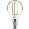 Philips Lighting Lampadina LED Goccia Filamento, 2 Pezzi, Equivalente a 25W, Attacco E14, Luce Bianca Calda, non Dimmerabile
