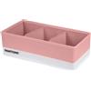osama home PANTONE Organizer Armadio e Cassetti Salvaspazio 1 Pezzo 3 Scomparti Biancheria e Vestiti, Organizer Cassetti Bagno Camera da Letto Portaoggetti, Divisori per Cassetti Pieghevole 32x16x10 cm
