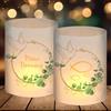 BOYATONG 12 portacandele antivento, decorazione da tavolo, decorazione per bambini, per candeline o candele