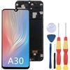 SiuVorZhi Display LCD compatibile con Samsung Galaxy A30 A305 SM-A305F A305FN A305G Display LCD Touch Screen Assembly Riparazione Parti di ricambio con strumenti.