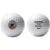 Generic Pallina da golf personalizzata, testo immagine logo personalizzato, regalo creativo per il golf per uomini e donne