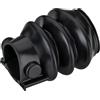 AUTOLIGHT 24 Soffietto per rimorchio dispositivo di sovrapposizione 50/60 mm lunghezza 125 mm guarnizione in gomma di protezione per timone, adatto per modelli AL-KO, nero